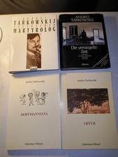 4 x Buch Andrej Tarkowskij
