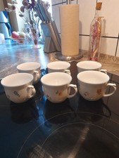 Seltmann Weiden Sonate Nostalgie 6 Kaffeetassen neu o.E.