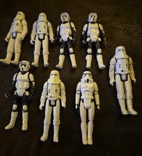 8x Star Wars Vintage Stormtrooper  (A2) ,Biker Scout und Snowtrooper Figuren 