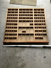 Setzkasten Holz antik