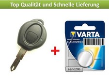 Schlüssel Gehäuse für Peugeot 206 Ersatz 1Taste Key Cle IIave Fernbedienung  