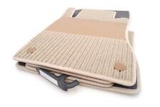 Rips Fußmatten W211 S211 AMG Mercedes Original Qualität Auto Ripsmatten 4x beige