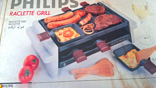 Philips raclette grill für - raclette, 6