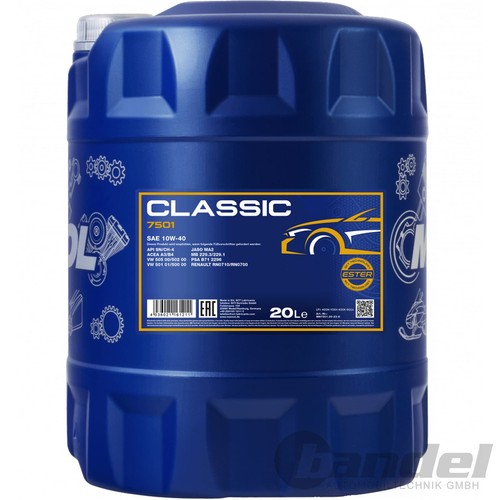 1x20l mannol classic - 1x20l,