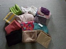 XL Stoffpaket - Winterstoffe - Sweat, Walk, Wollstoffe etc. /  große Stücke