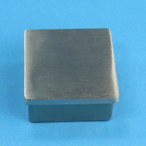 Edelstahl stopfen 60x60 kappe - stopfen,