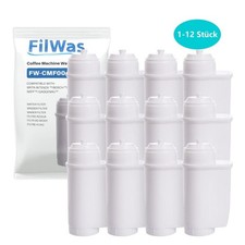 1-12 FilWas Wasserfilter passend für Siemens EQ3 EQ5 EQ6 EQ6 Plus EQ7 EQ8 EQ9