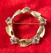 Vintage Brosche Aconda Metall