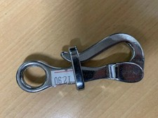 Pelikanhaken / Auge / Reling / Mast / Rigg / Länge 100 mm / Boot /  Edelstahl