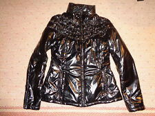 Orsay Steppjacke winterjacke Glanznylon 36 S schwarz glänzend Mantel Lackjacke