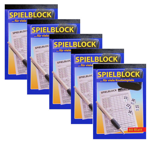 Blatt spielblock für - blatt,