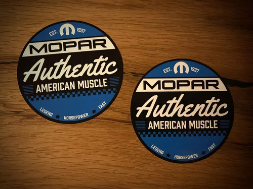Mopar aufkleber vintage - 2x,