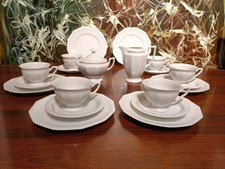 ROSENTHAL Selb Germany MARIA Weiß -  20 teiliges Kaffeeservice für 6 Personen