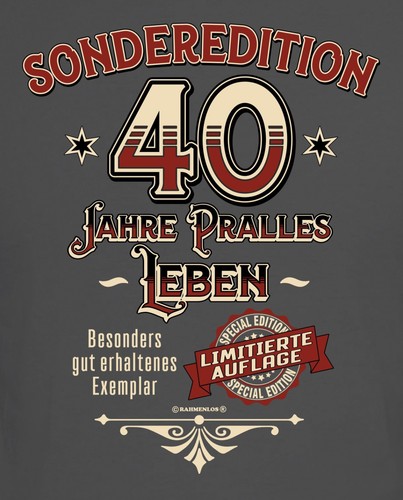 Geburtstag herren shirt - herren, t-shirt