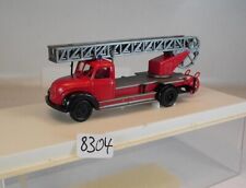 Brekina 1/87 Nr. 4230 Magirus Rundhauber Leiterwagen Feuerwehr OVP #8304