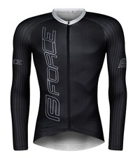 Trikot F TEAM PRO, lange Ärmel, schwarzgrau