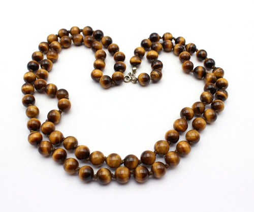 Tigerauge kette - tigerauge,