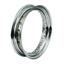 Chrom speichenrad felge 3x16 - chrom, 3x16"