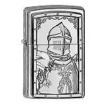 ZIPPO antik silber Knigth's