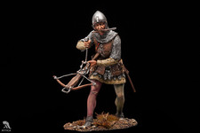 Armbrustschütze mit Pfeil 75mm bemalt Spielzeugsoldat Vorverkauf | Art Level