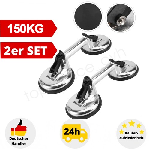 Saugheber 150 aluminium - 2x,