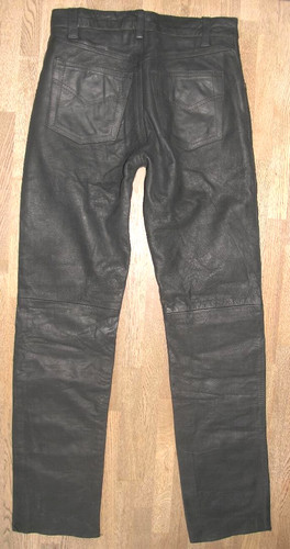 Herren lederjeans nubuk - /, nubuk-