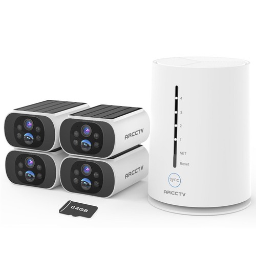 Arcctv 4mp security solarcam - security,