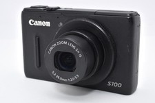 Canon PowerShot S100 schwarz Kompakt-Digitalkamera Video nur japanischer Verk...