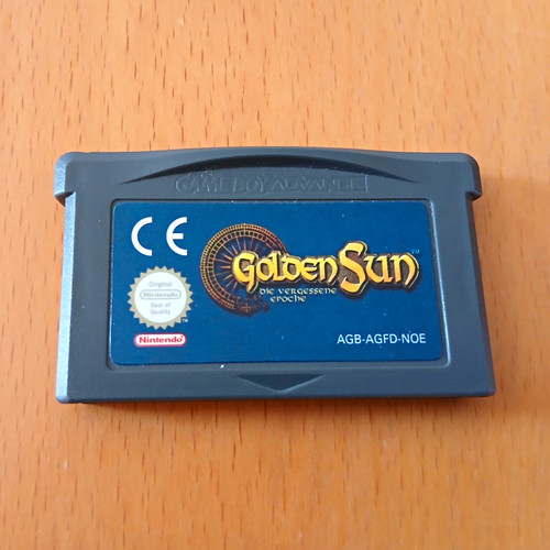 Nintendo gba spielmodul - gba, golden