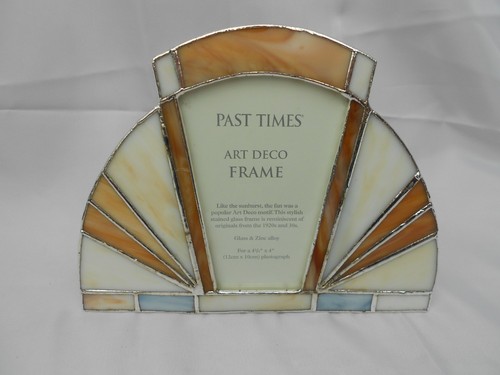 Past times art deco buntglas - ~,