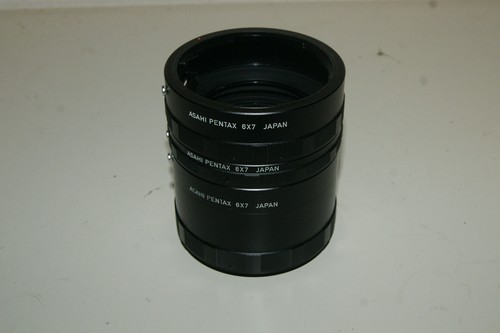 Pentax 6x7 satz zwischenringe - pentax,