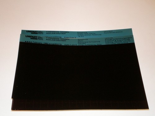 Microfich ersatzteilkatalog - microfich,