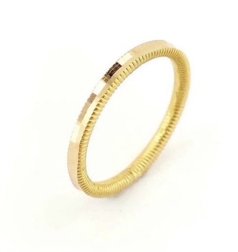 Ajda goldring 585 - goldring, gelbgold
