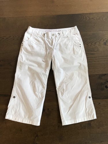 Weiße knielange damenhose von - knielange,