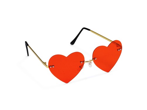 Sonnenbrille herz 13x13x5cm - sonnenbrille,