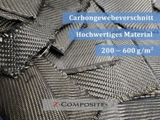 Carbongewebeverschnitt, 1kg -