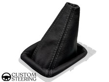 Black Leather And Grey Cut Off