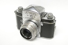 Ihagee Dresden EXA mit  Meyer Trioplan 2,9 / 50 mm V  Objektiv analoge SLR