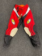 Spirit Herren rot/schwarz Motocross MX Hose - 34"