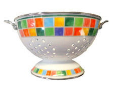 Villeroy & Boch Küchensieb Sieb Twist Alea 22 cm weiß Nudelsieb Emaille - #36