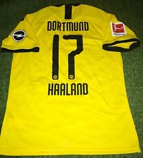 Erling Haaland Authentic Trikot BVB Dortmund wie Matchworn Spielertrikot 2019/20