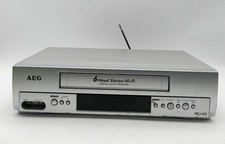 AEG VCR 4500 Videorekorder Stereo Hi-Fi 6-KopfKassettenrekorder VHS getestet