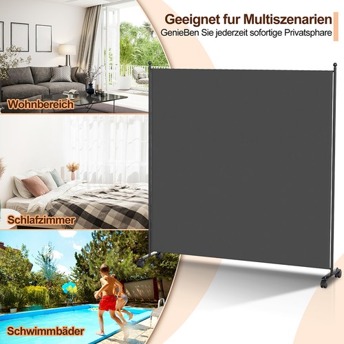 Paravent auf rollen trennwand - paravent,