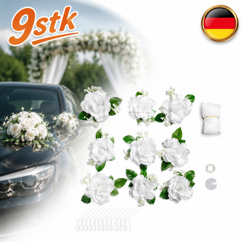 Autoschmuck hochzeit deko - autoschmuck,