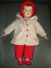 Käthe Kruse Puppe, ca. 40er Jahre, 36 cm, Johanniskind ?