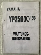YAMAHA Wartungsinformation YP250 (K) 1998 4UC-SG2