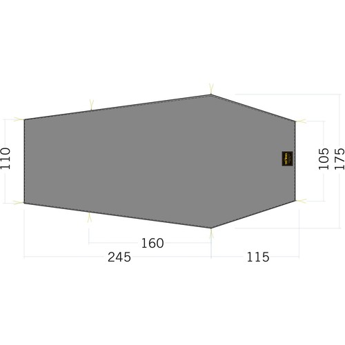Tatonka floor sheet gargia - sheet,