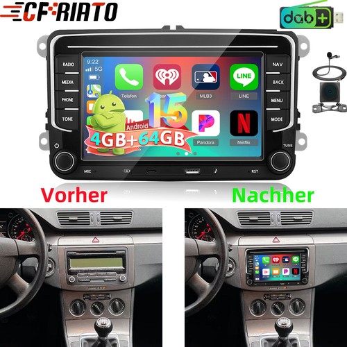 Dab autoradio android 15 - dab+,