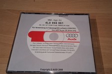 Original Audi MMI Update für A6 4F C6 A8 4E Q7 4L MMi 2G 5570 Software CD