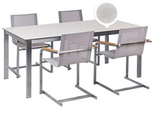 Gartenmöbel Set rechteckiger